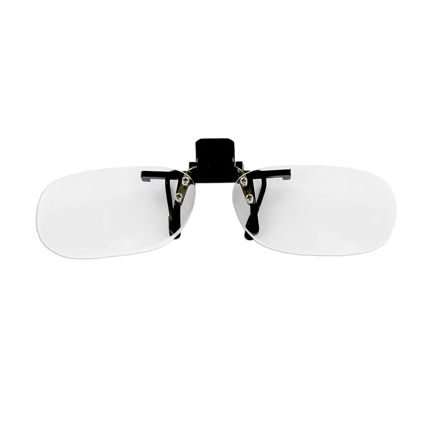 Clip de lunette relevable pour presbyte 30 x 55 mm