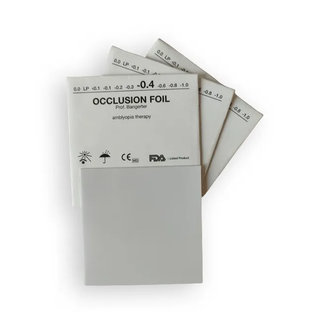 x3 feuilles d’occlusion Ryser 4/10