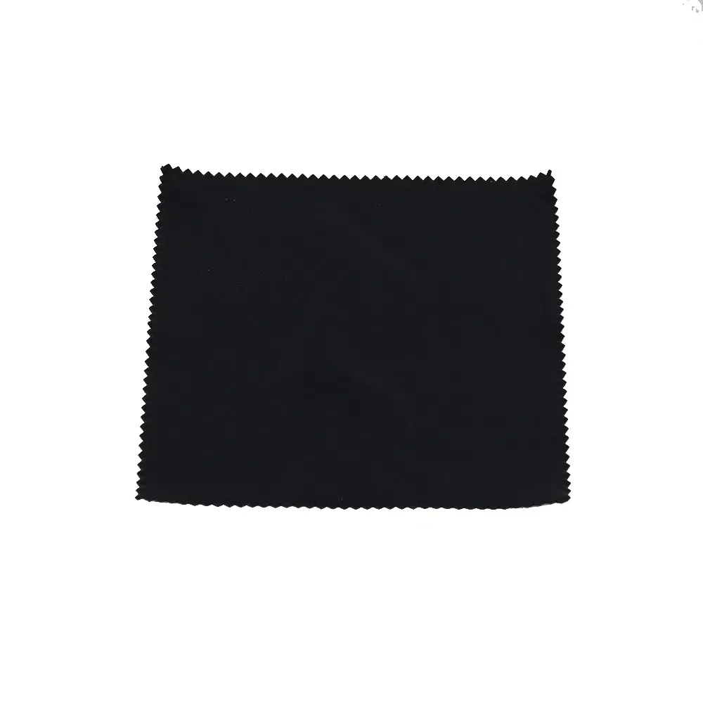 Lingette lunettes microfibre noire – 150 x 150 mm
